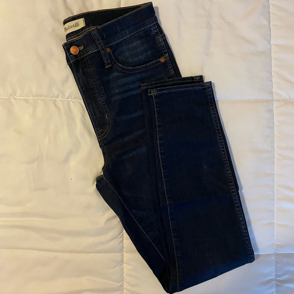 Madewell 10” High-Rise Skinny in Tarren Wash